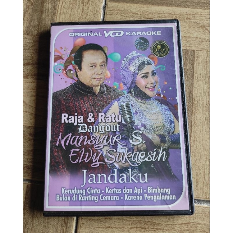 VCD raja & ratu dangdut MANSYUR S & ELVY SUKAESIH "janda ku"