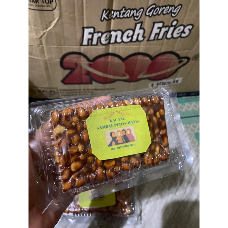 

Kacang Sambal Pedas Manis Gurih