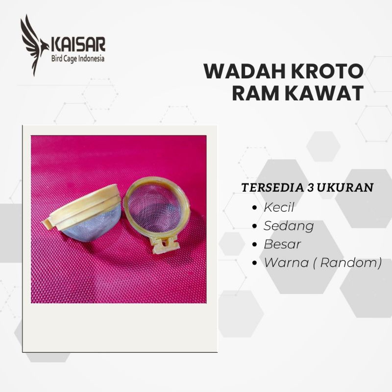 tempat kroto pakan burung