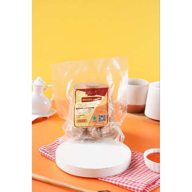 

[ DELISHO ] Siomay Ayam dan Udang Kukus kemasan Frozen