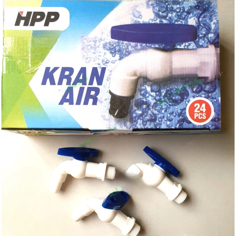 Kran pvc HPP taman - Keran pvc taman HPP - Kran tembok HPP pvc