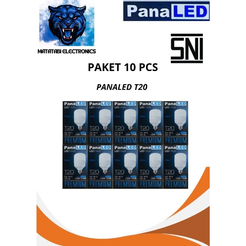 panaled led 20watt[isi 10 pcs lampu]