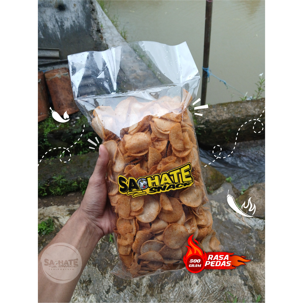 

Keripik Molring Sa-hate Snack Tasikmalaya - 500gr