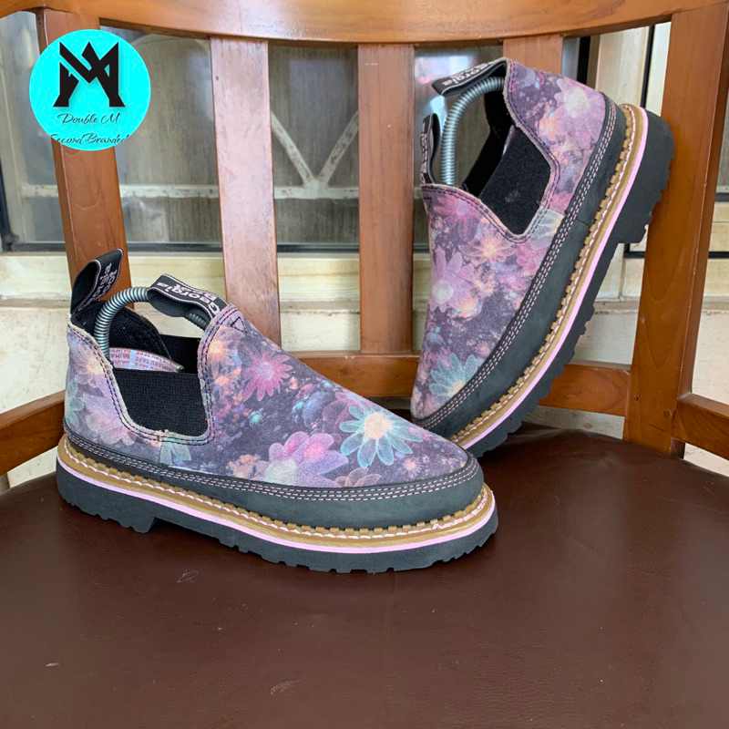 Sepatu Georgia Boot Women's Floral Rome0 Size 39