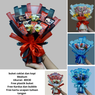 BOUQUET KOPI DAN COKLAT || Buket snack dan kopi || BOUQUET Snack Dan Coffee || Buket coklat || buket