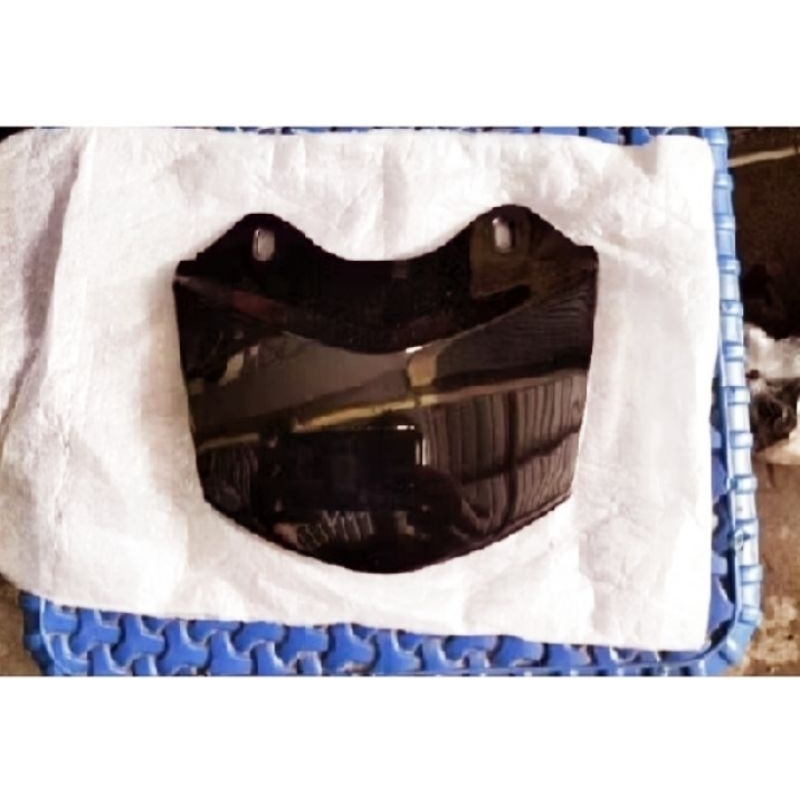 pet body vixion sambungan body vixion old warna hitam bahan tebal