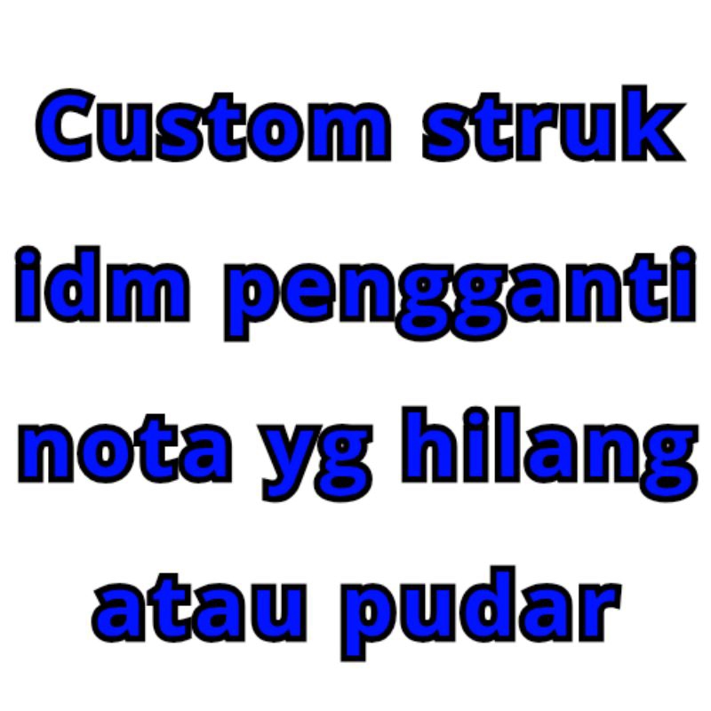 

Custom Struk 5, Harga per struk