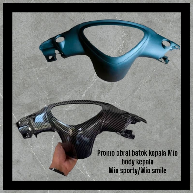 batok belakang kepala Mio sporty-smile / batok kepala karbon Mio smile-sporty