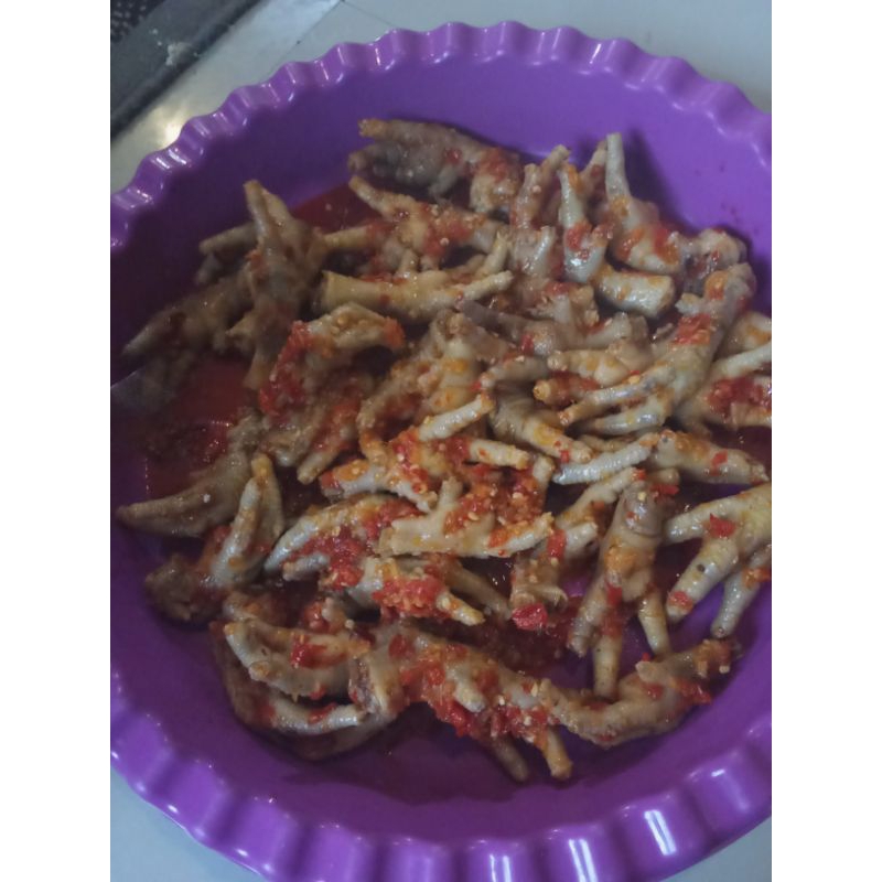 

ceker ayam mercon 500 grm