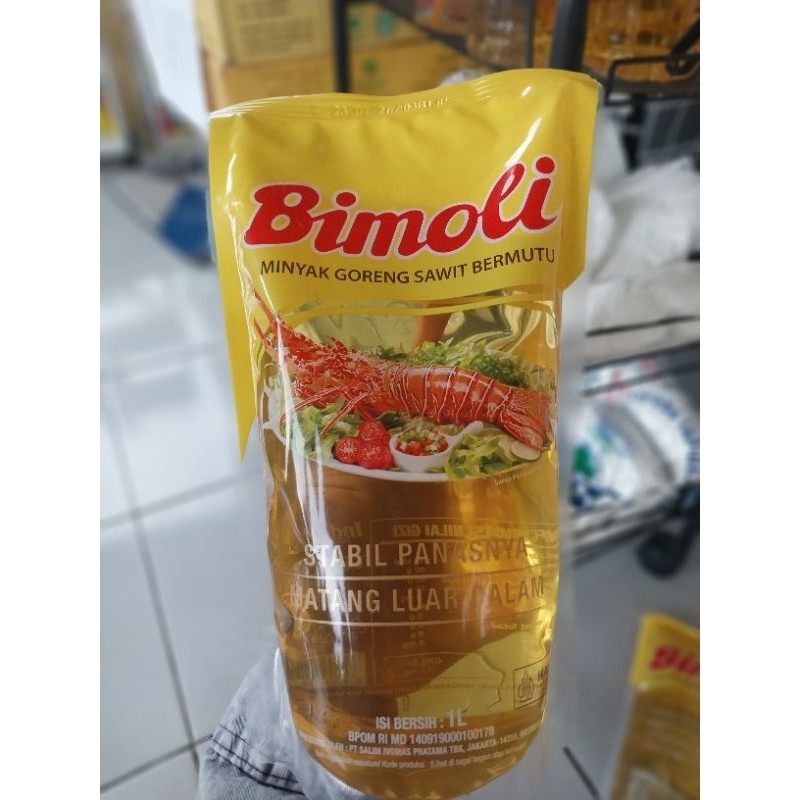 

MINYAK GORENG SAYUR BIMOLI 1 LITER REFILL TERMURAH