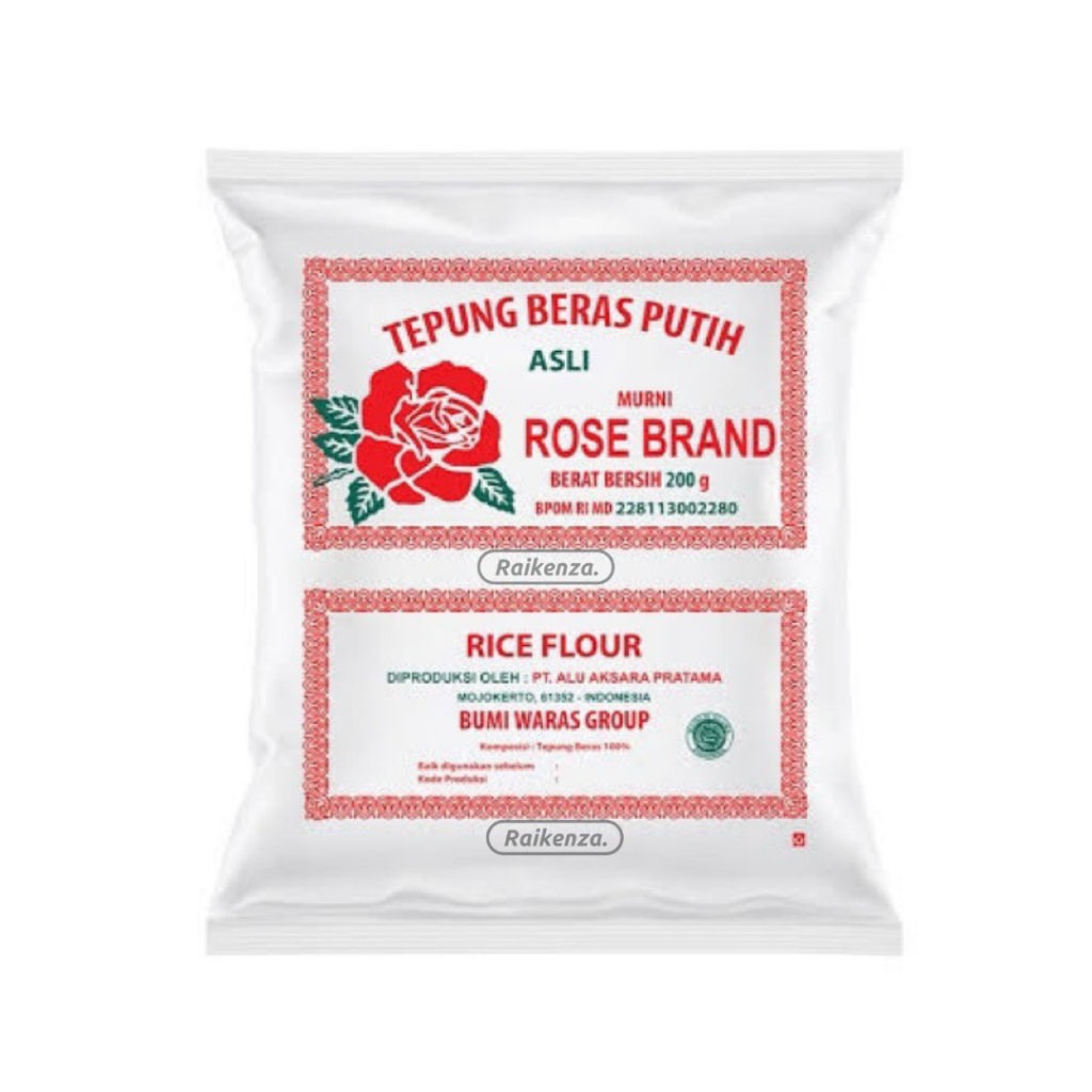 

Tepung Beras Rose Brand 500gr Kemasan Ekonomis