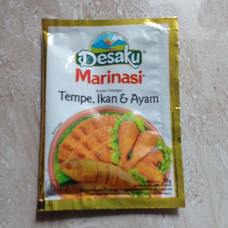 

desaku marinasi tempe,ikan,ayam