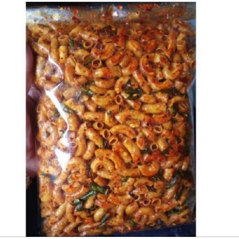 

Makaroni Bantat Kriuk Exstra Pedas Daun Jeruk Isi 250 gr