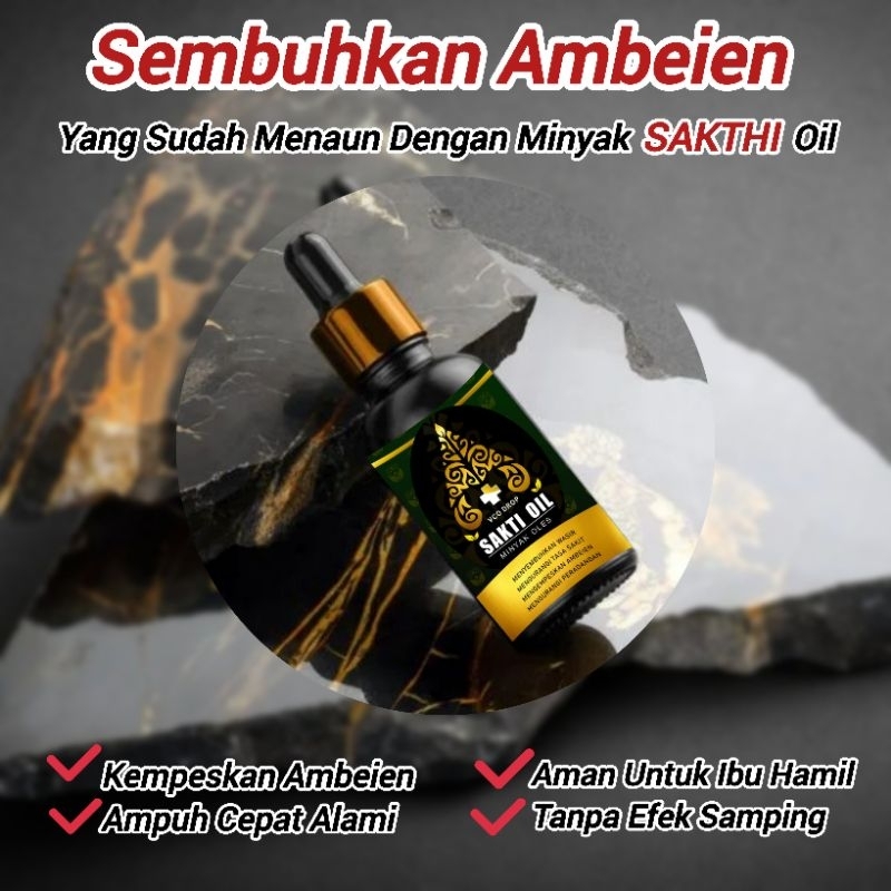 Minyak Oles Ambeien & Wasir Ampuh, Sakthi Oil Original ,Ambeien Ibu Hamil