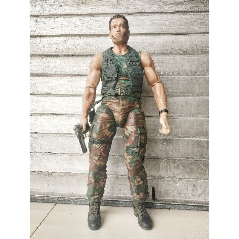 figure predator jungle patrol dutch by neca 1/4 loose mulus..