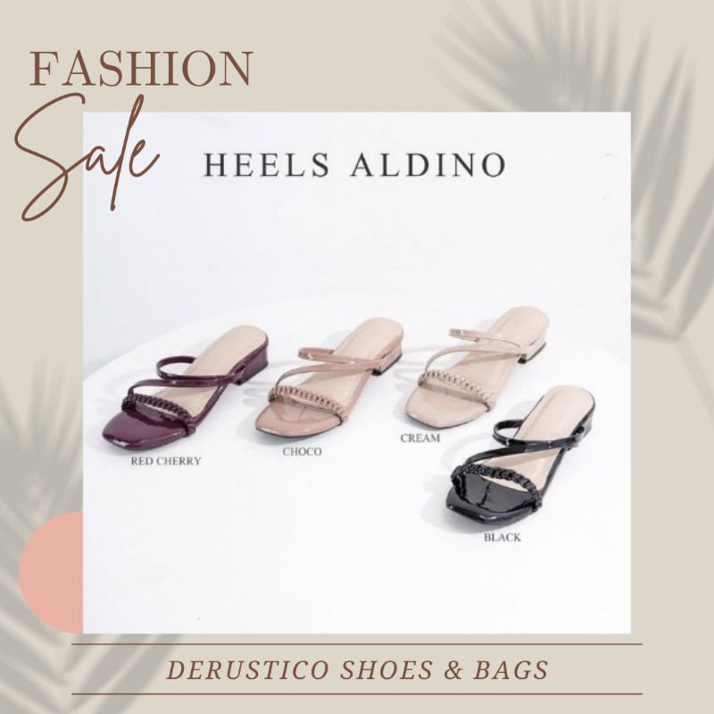 SEPATU SANDAL HEELS WANITA JALAN KANTOR PESTA MALL - HEELSALDINO001