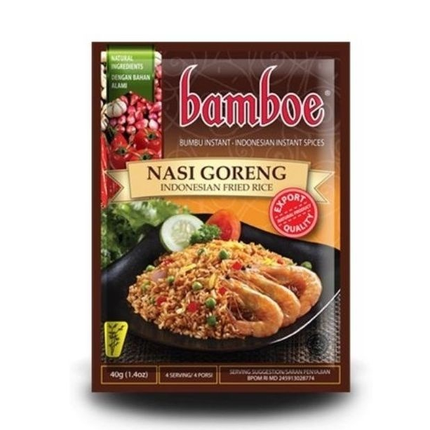 

Bamboe Bumbu Nasi Goreng 40g - Bumbu Instan Siap Saji