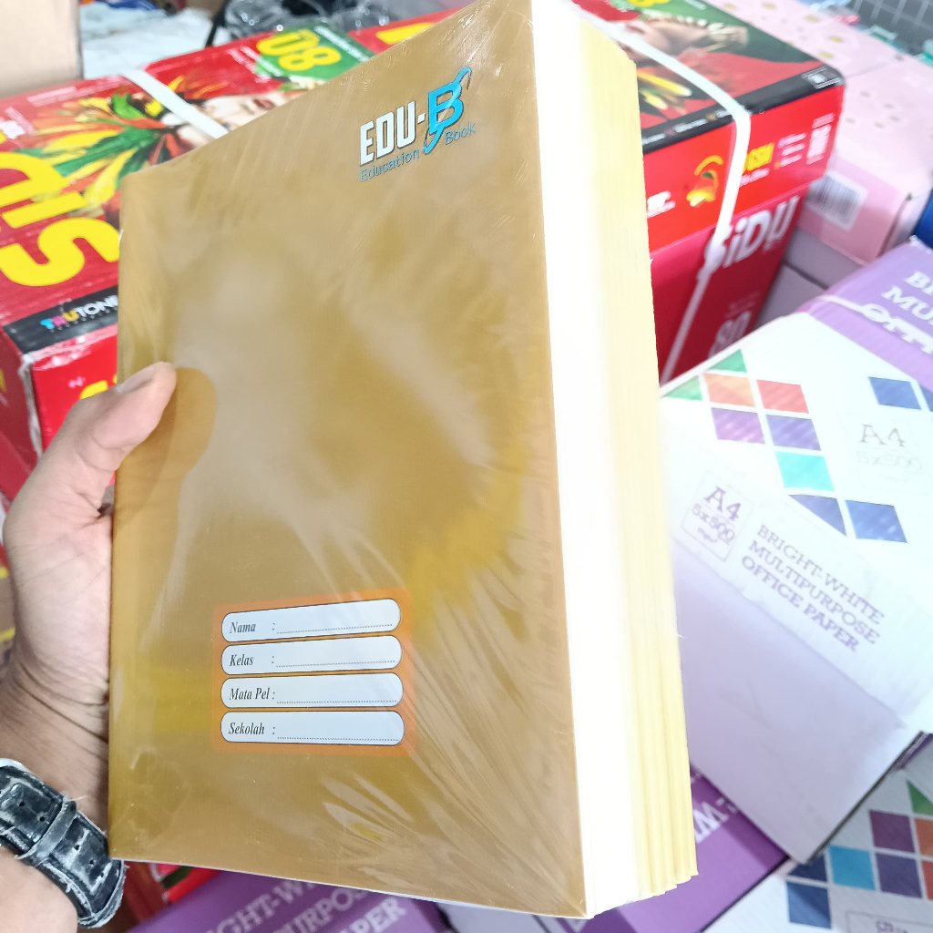 

OKEY - 1 PAK BUKU TULIS 58 LEMBAR TEBAL GARIS TERANG ISI 10 BUKU