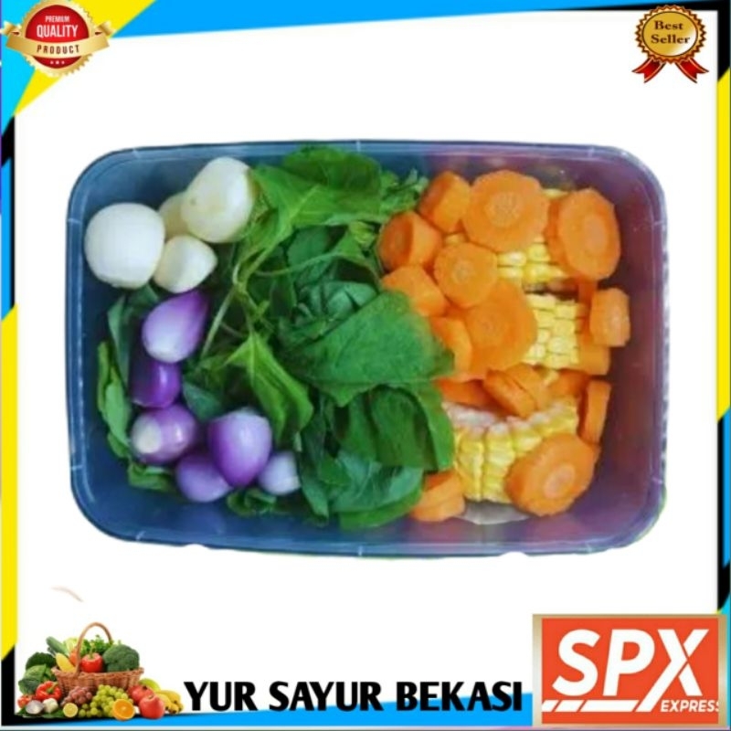 

Paket Sayur Bayam Komplit Siap Masak
