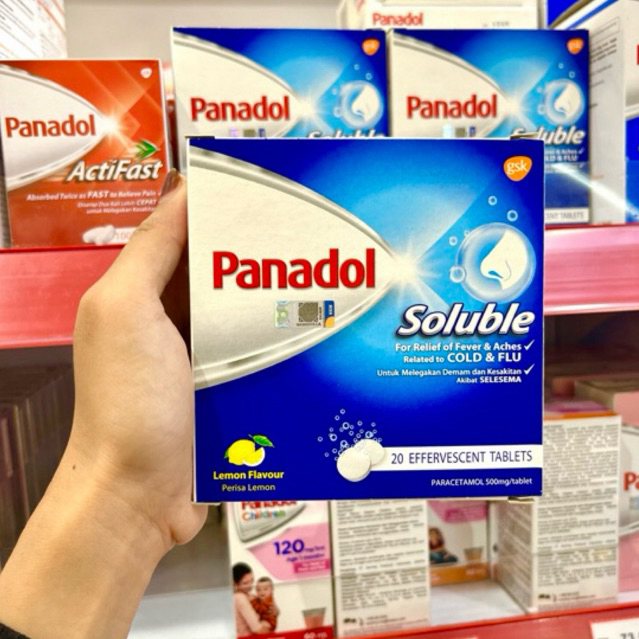 Panadol Solube Malaysia Panadol Celup 20 tablest . Jastip by mosa