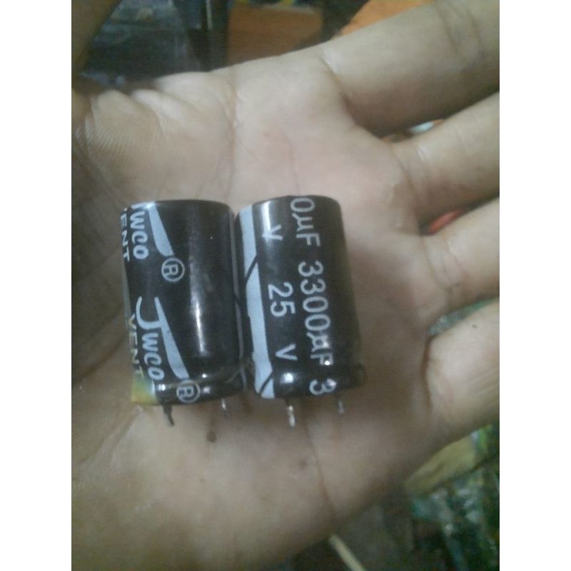 Elco 3300uf/25v copotan