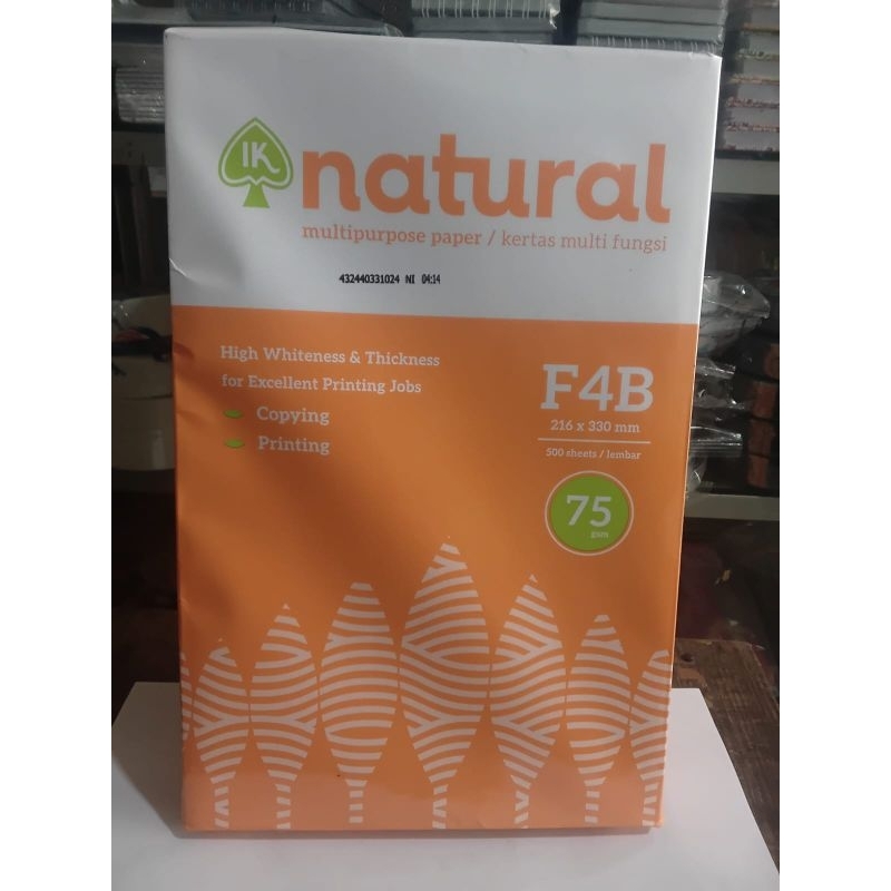

1 Pack isi 100 Kertas Hvs Ukuran Folio F4
