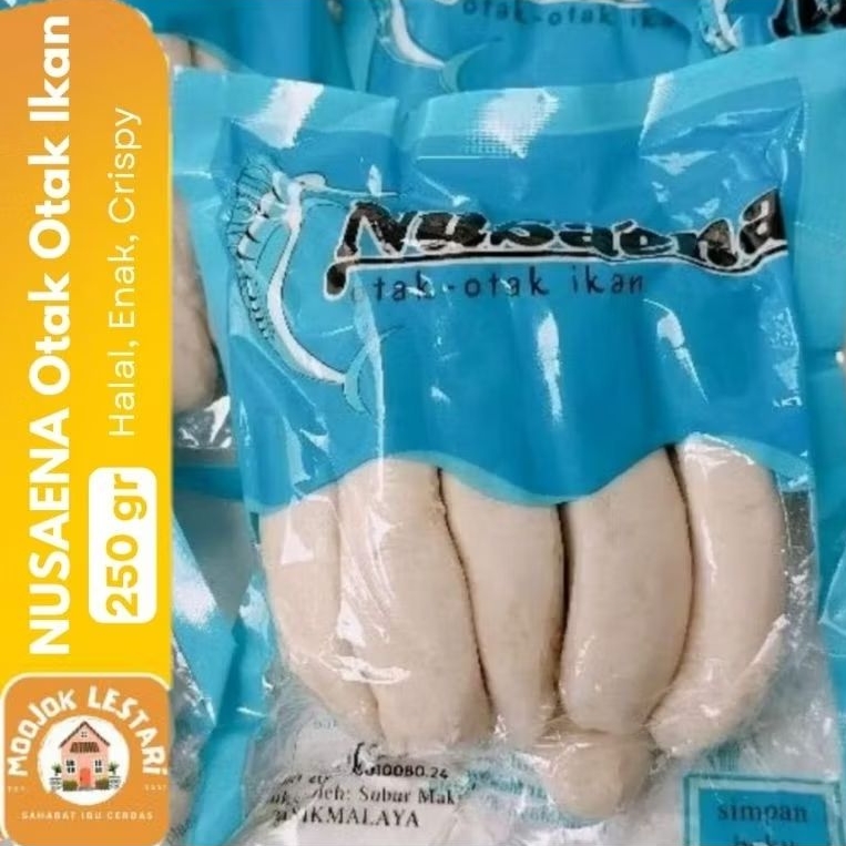 

Nusaena Otak Otak Ikan Isi 10 Enak Murah Crispy Berat Kurang Lebih 250gr