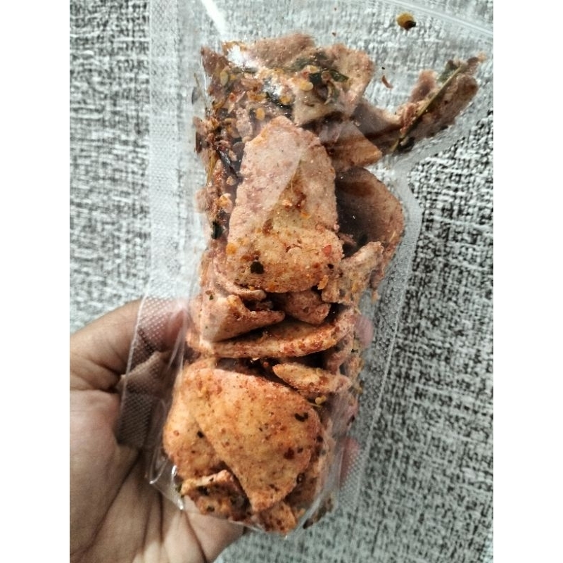 

basreng pedas daun jeruk dan ori