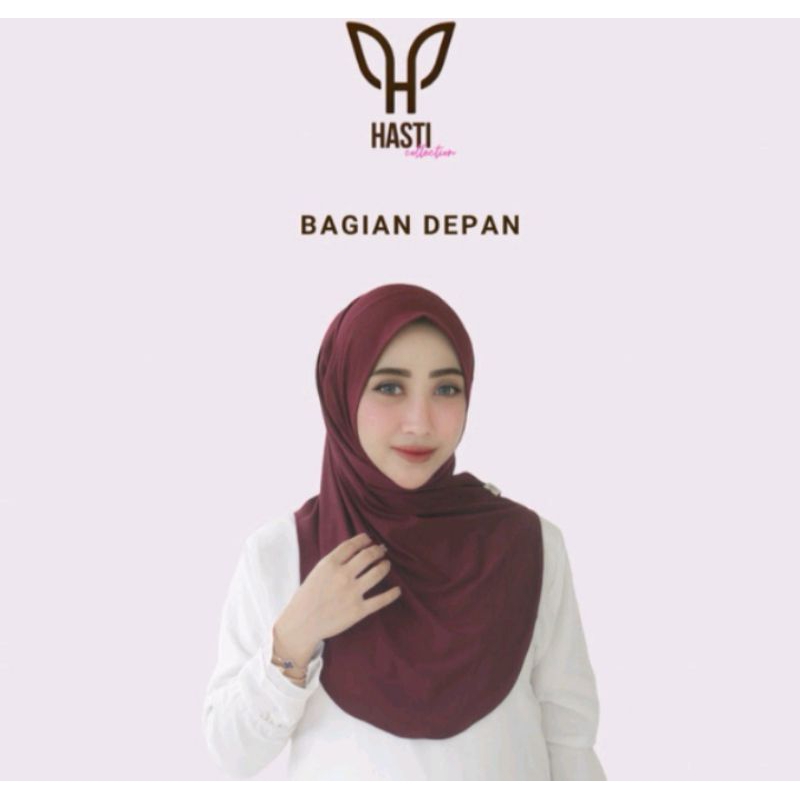 hijab instan jiso size M - HASTI