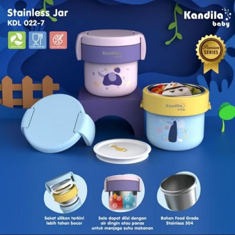 KDL 022-7 STAINLESS JAR 450ML