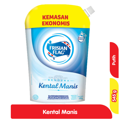 

Frisian Flag Kental Manis Putih 545 g / Susu Putih Frisian Flag