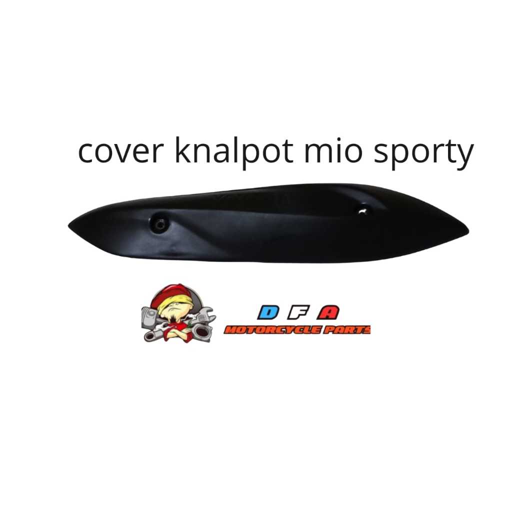 Cover Knalpot Mio Sporty / Tutup Knalpot PelindungTameng Motor Mio Sporty Anti Belel