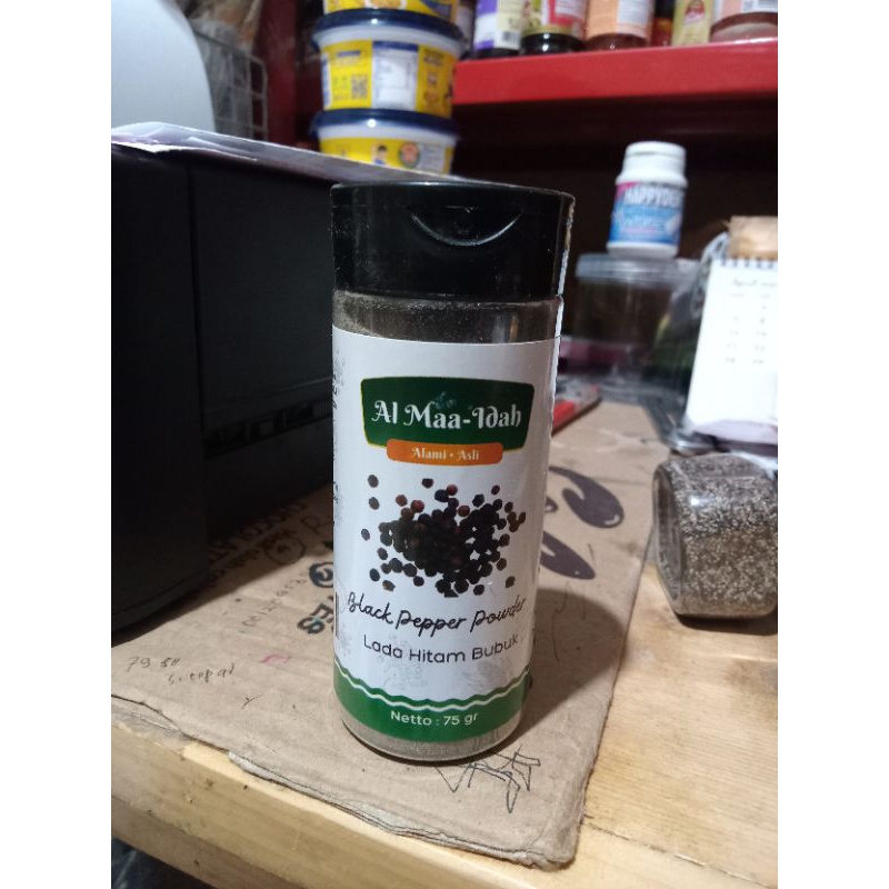 

Lada Hitam bubuk / Black Peper Powder 50 gram