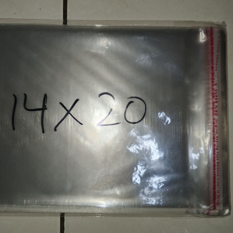 Plastik opp 14x20 (100pcs)