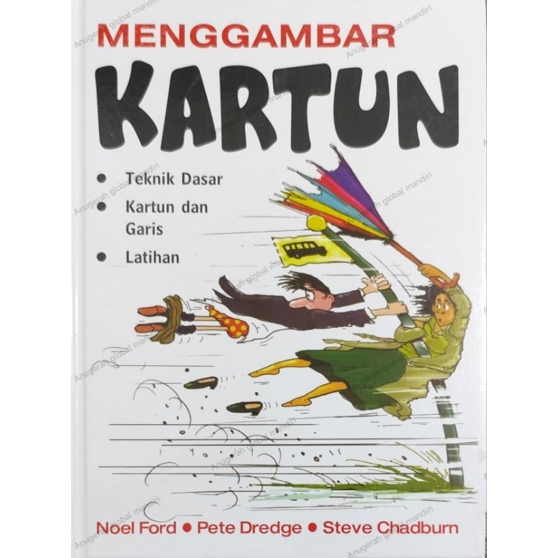 Buku menggambar kartun teknik dasar kartun dan garis latihan