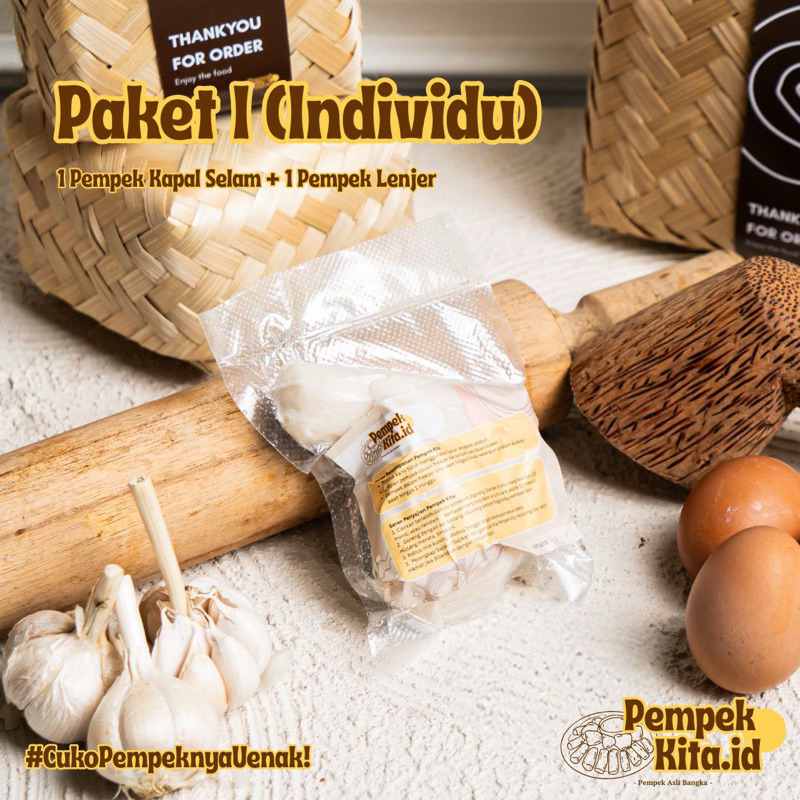 

Pempek Khas Bangka Paket I (individu)