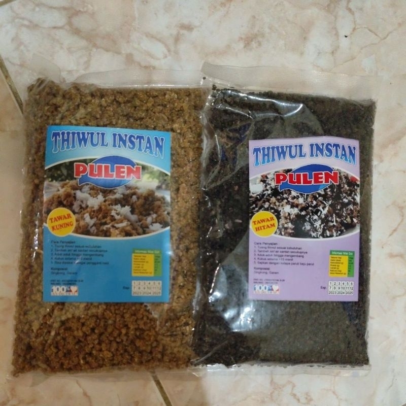 

Tiwul instan/thiwul instan tawar