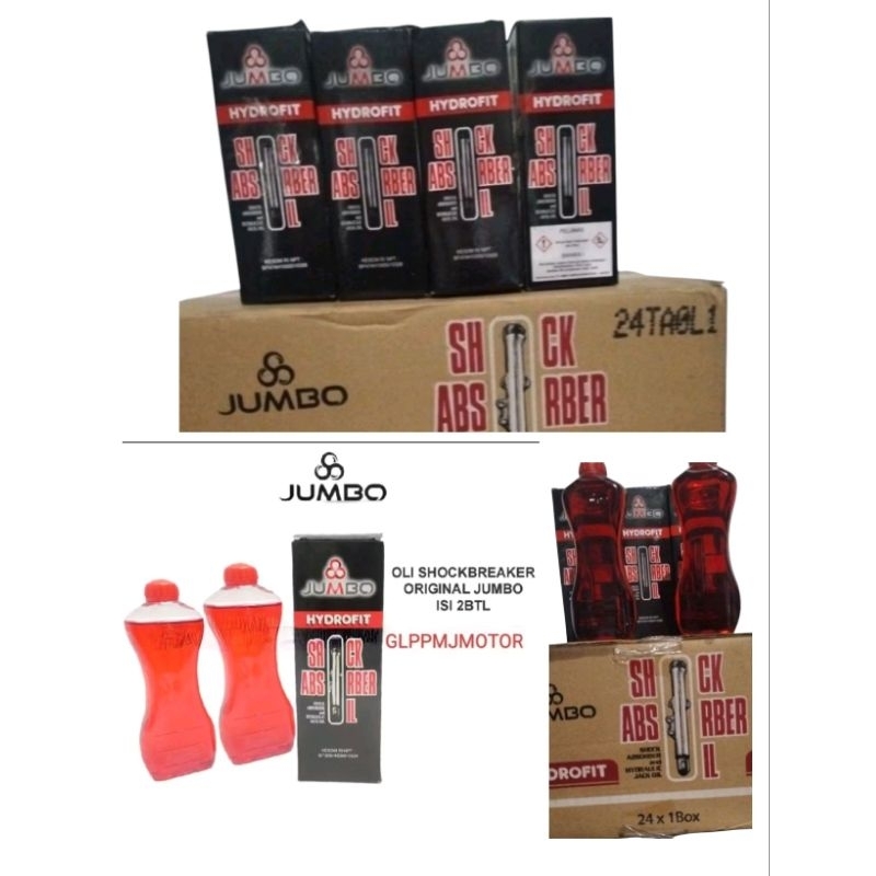 Oli Sok Shock Shokbreker JUMBO 1 DUS Karton Isi 6 12 24 Pcs Oil Minyak Shok Shockbreaker Sobleker De