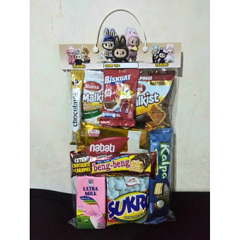 

Paket snack Snack ulang tahun anak/Hampers ulang tahun/Hampers hari raya/Makanan ulang tahun anak murah meriah