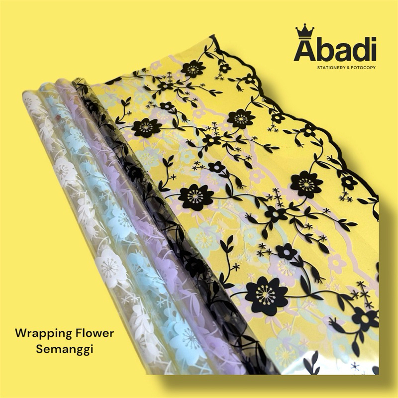 

Wrapping Flower Bouquet Semanggi / Kertas Buket