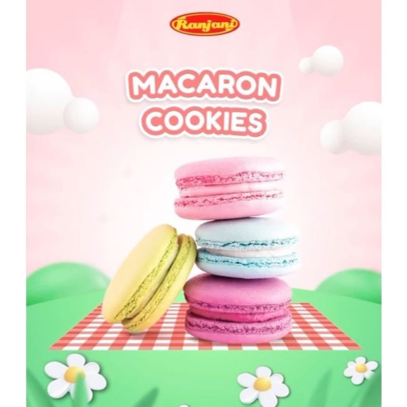 

RANJANI MRC MACARON COOKIES 1toples isi 20pcs