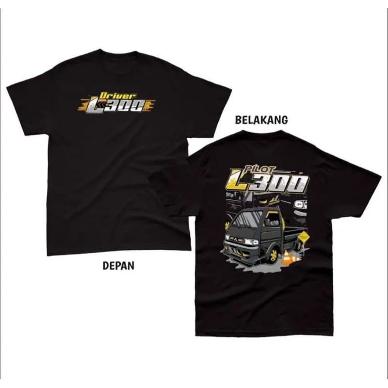 Kaos Pria Driver L 300 - Kaos Driver Indonesia