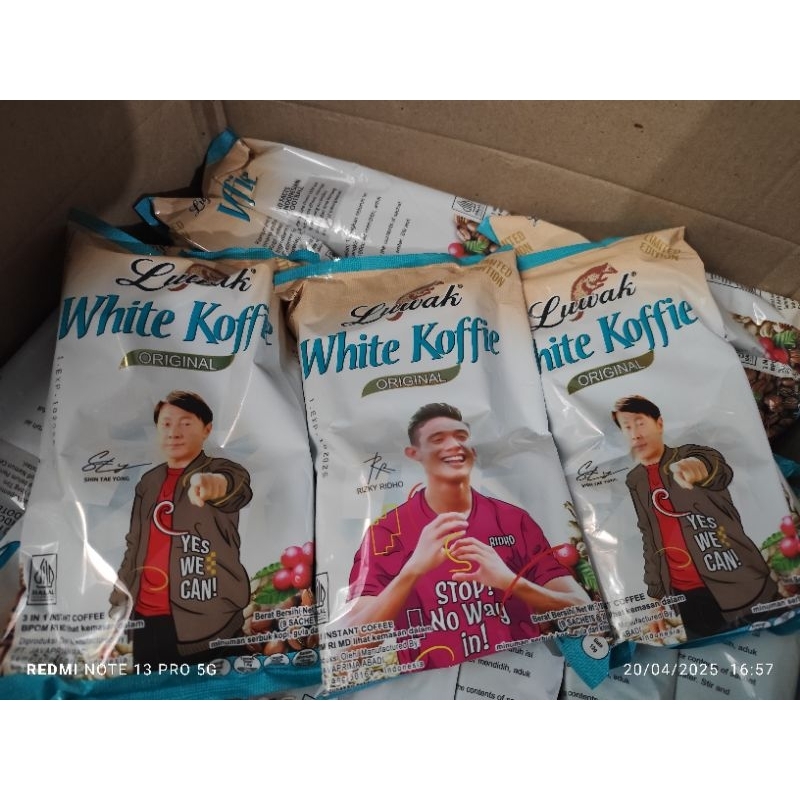 

Luwak white kopi original pack isi 9pcs