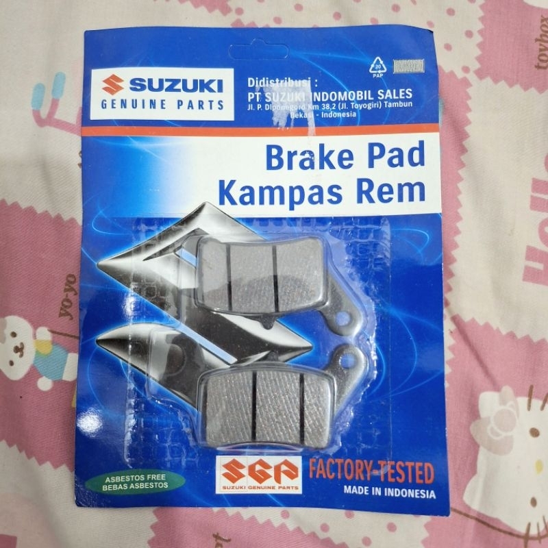 kampas Rem depan Suzuki  sgp Nex 2