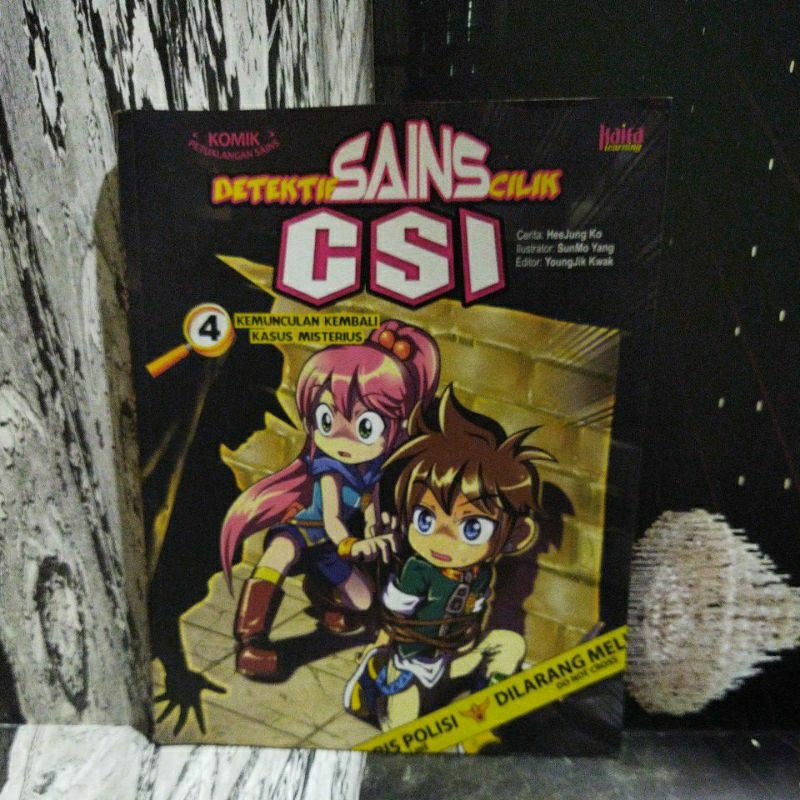 KOMIK DETEKTIF SAINS CILIK CSI VOL 4