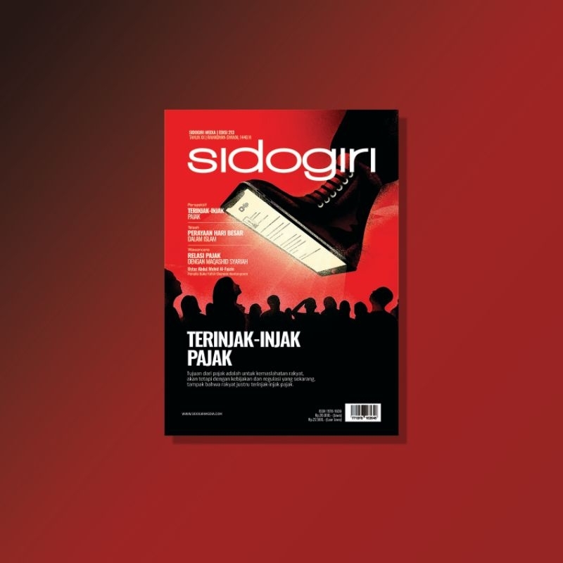 MAJALAH SIDOGIRI MEDIA EDISI 213 | TERINJAK INJAK PAJAK