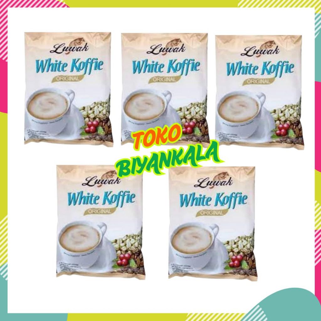 

LUWAK WHITE KOFFIE 5 PCS