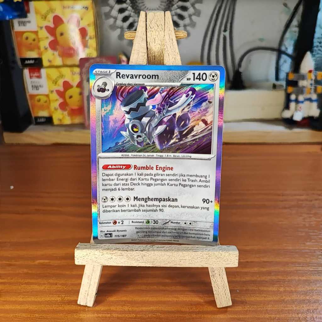 Revavroom Rumble Engine Pokemon TCG Indonesia Original