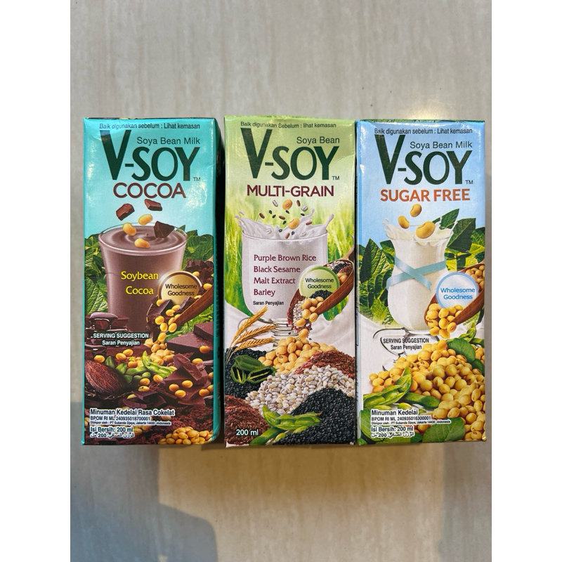 

Vsoy Soya Bean milk 200ml