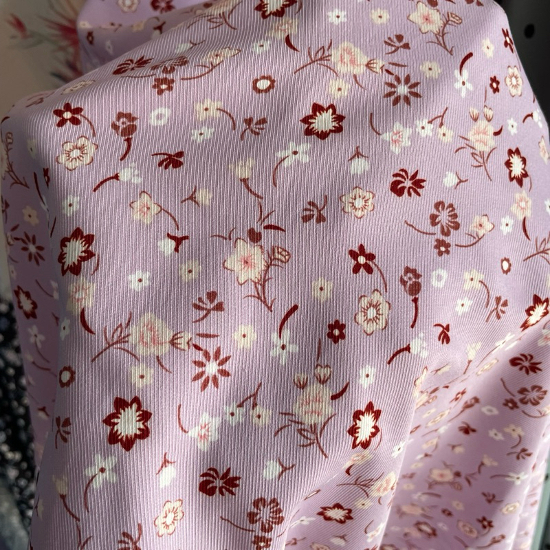 kain twill shakila motif bunga premihm - kain shakilla luxury - kain lembut - kain shakilla style ko